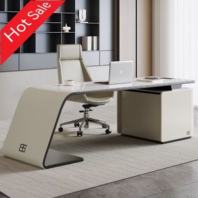 Commerciële meubels Modern baas Tafel voor Executive Manager Luxe computer bureau