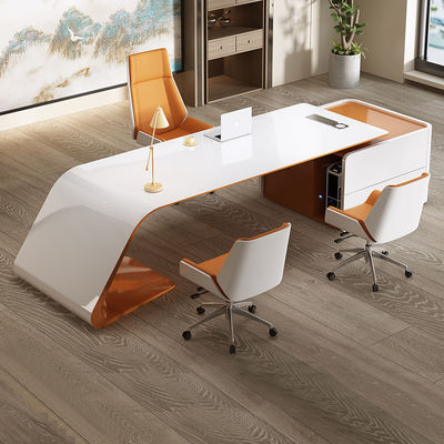 Moderne Executive Office Desk Table voor Boss Manager Luxe meubels