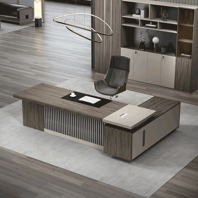 Uitbreidbare kantoormeubels Design Executive Houten kantoor tafel voor baas CEO en manager