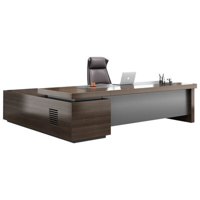 Bedrijfsmeubelen Moderne Houten kantoortafel met een dikte van 50 mm