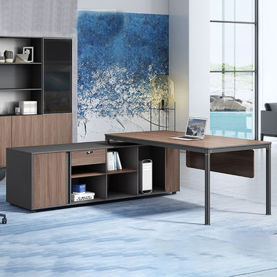 Moderne ontwerp stijl grote klas tafel en stoelen combinatie modulair kantoor baas bureau