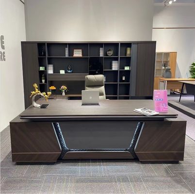 Bedrijfsmeubels Baas Manager Houten kantoor tafel voor het werken Executive bureau