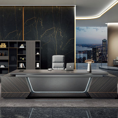 Bedrijfsmeubels Baas Manager Houten kantoor tafel voor het werken Executive bureau