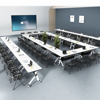 Pitcure Kantoormeubelen Aanpasbare opvouwbare conferentietafel voor dynamische werkruimtes