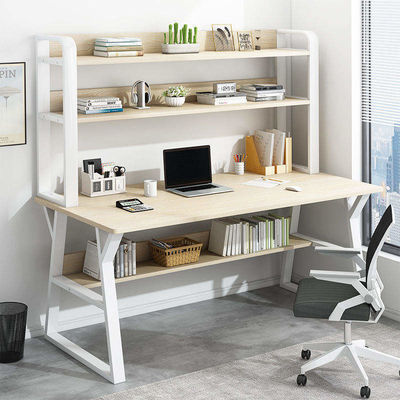 Houten computertafel voor spelen of werken in andere kamers Moderne en minimalistische