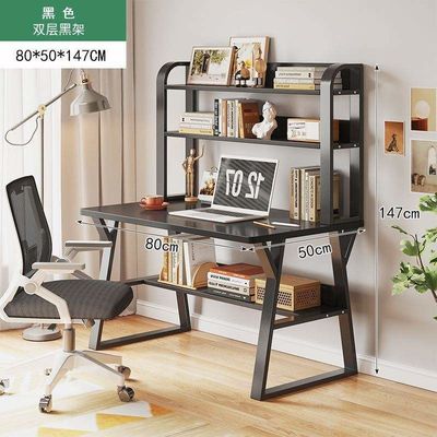 Houten computertafel voor spelen of werken in andere kamers Moderne en minimalistische