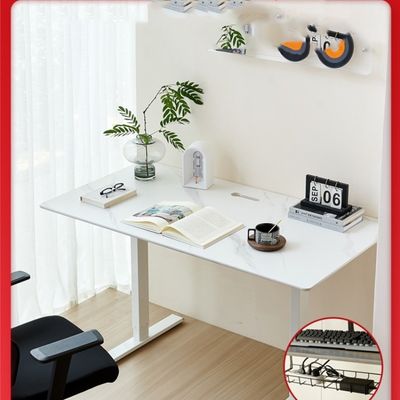 Metal Standing Game Computertafel met aanpasbare rotsplaat en elektrische lift