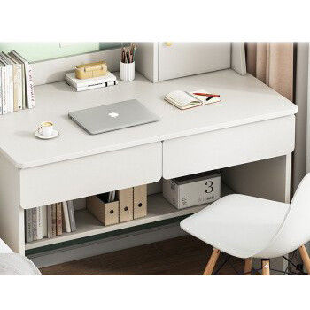 Studie boekenplank combinatie Home Office Desk met multifunctionele tafel en eenvoudig ontwerp