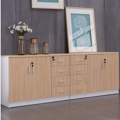Postverpakking N Office Partition Houten archiefkast met slot en la