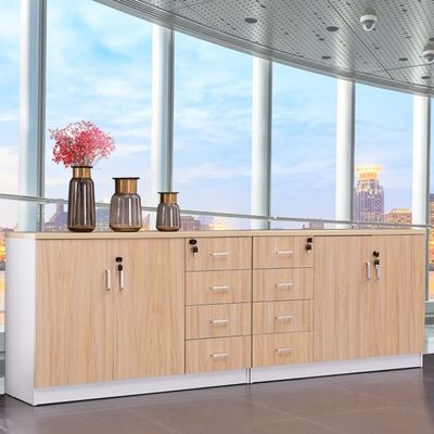 Postverpakking N Office Partition Houten archiefkast met slot en la