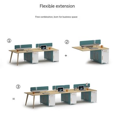 Bedrijfsmeubelen Moderne stoelen en bureaus voor personeel van massief hout