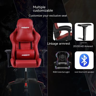 Competitieve gaming stoel met volledige rugleuning hoogte aanpassing en ergonomisch ontwerp