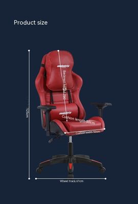 Competitieve gaming stoel met volledige rugleuning hoogte aanpassing en ergonomisch ontwerp