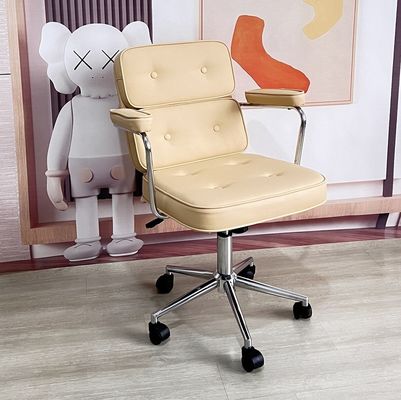 Ergonomische PC-stoel met verstelbare hoogte voor comfortabele rugsteun en Home Office