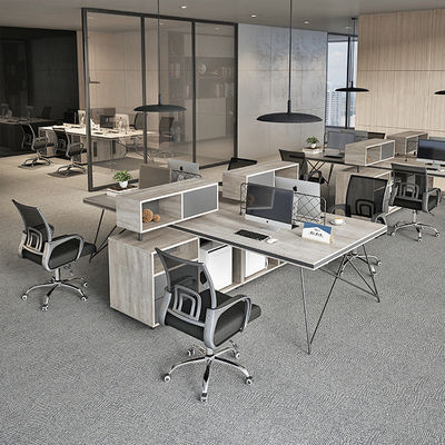 Aluminiumwerkstations Luxe op maat gemaakte bureaus voor slimme kantoormeubilair