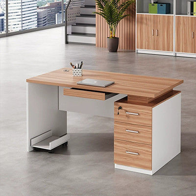 Desktop Computer Office Desk en stoel combinatie voor eenvoudige moderne schrijfwerkstation