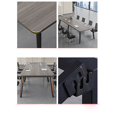 Moderne kantoor bureau vergaderruimte ontvangst tafel en stoel combinatie voor onderhandelingen
