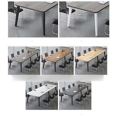 Moderne kantoor bureau vergaderruimte ontvangst tafel en stoel combinatie voor onderhandelingen