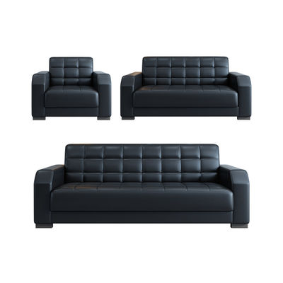 Moderne kantoormeubilair op maat gemaakte lederen bank set Chinese stijl Contemporary 2 sets