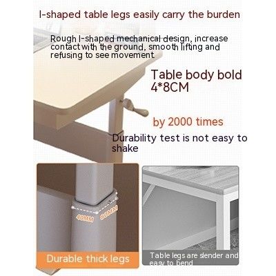 Studentenstudie Schrijftafel Verhoog uw productiviteit met dit houten kantoor bureau