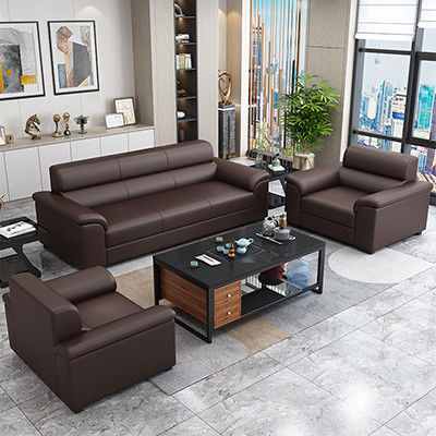 Meubels voor kantoor- en ontvangstruimte Chinese sofas en Napa-koffietafel