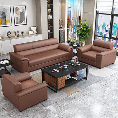 Meubels voor kantoor- en ontvangstruimte Chinese sofas en Napa-koffietafel