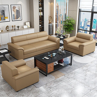 Meubels voor kantoor- en ontvangstruimte Chinese sofas en Napa-koffietafel