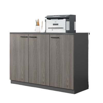 Stevige en duurzame houten planken Personeel Sideboard opslag Archiefkast voor kantoor