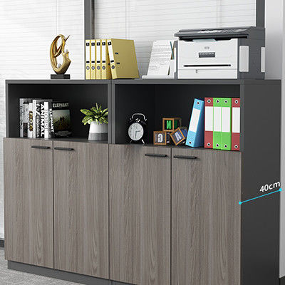 Stevige en duurzame houten planken Personeel Sideboard opslag Archiefkast voor kantoor