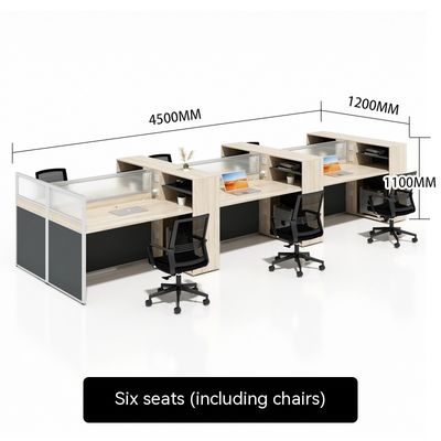 Postverpakking Onafhankelijke ruimte Werkstation Office Combinatie Partition Baffle voor het werk