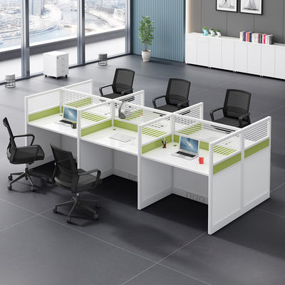 Modernity-stijl Private Domain Desk and Chair Set voor personeel onafhankelijke werkstation