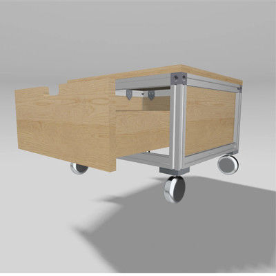 Multifunktioneel houten werkbank De perfecte oplossing voor kantoor en conferentie