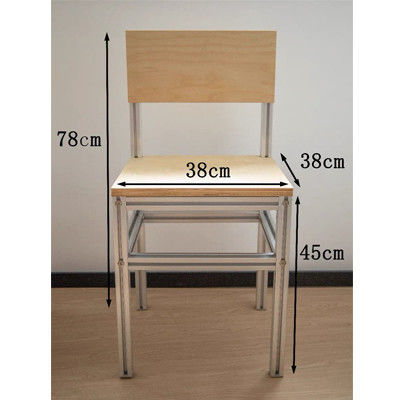 Conferentietafel rechthoekig in solide houten stijl Commercieel kantoor Computer bureau werkstation