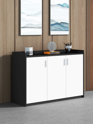 Minimalistisch ontwerp geassembleerde houten kantoorkasten op maat voor bedrijven