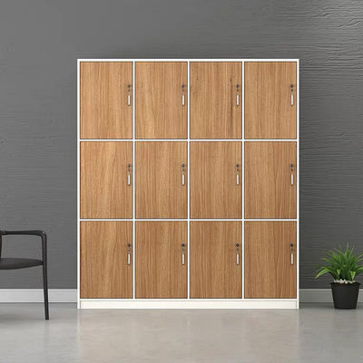 Solid wood PANEL Werknemer kast met slot opslagruimte voor fitness badkamer slaapkamer