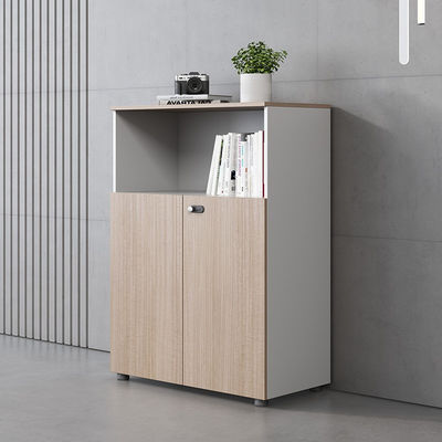 Houten kantoorkasten Drawerkasten Draaibaar kantoorkasten met deuren