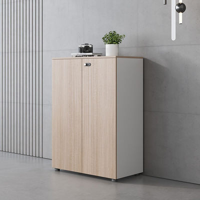 Houten kantoorkasten Drawerkasten Draaibaar kantoorkasten met deuren