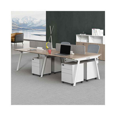 Moderne kantoormeubilair MDF-paneel kantoor tafels en stoelen voor het bureau van het personeel