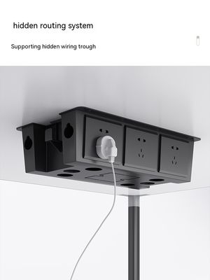 Moderne kantoormeubilair MDF-paneel kantoor tafels en stoelen voor het bureau van het personeel