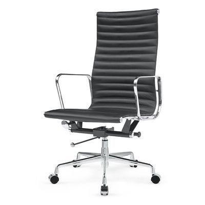Moderne design hoge rug Executive kantoorstoel met technisch leer en zacht katoen