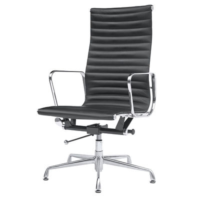 Moderne design hoge rug Executive kantoorstoel met technisch leer en zacht katoen