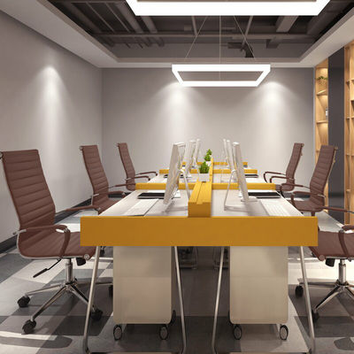 Moderne design hoge rug Executive kantoorstoel met technisch leer en zacht katoen