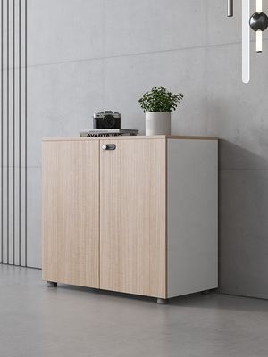 Specifiek archiefkasten Draagbare kantoorkasten met drie laden Houten kantoorkasten