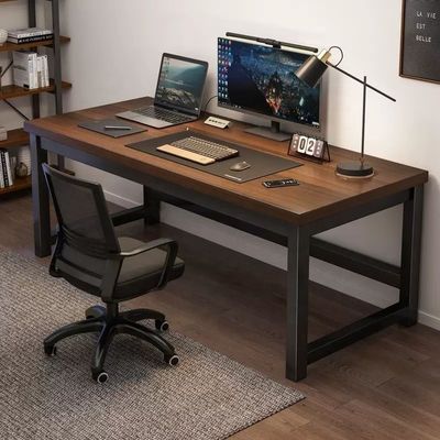 Houten stijl PANEL Huishoudelijk Eenvoudig Wijd Dikker Computer Studenten studeerbank voor kantoor