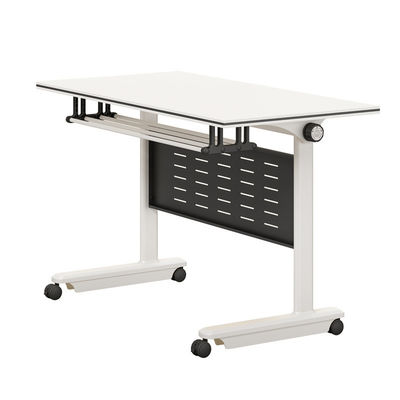 Algemeen Verplaatsbaar Splicing Opvouwbaar Trainingstafel Met Wielen Flip Long Tafel Onderwijs Kantoormeubelen Combinatie