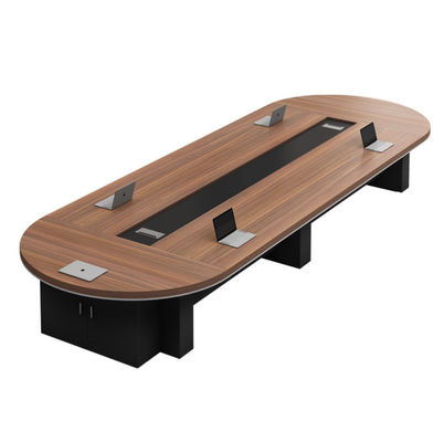 Moderne eenvoudige vergadertafel ideaal voor samenwerkende besprekingen in conferentieruimtes