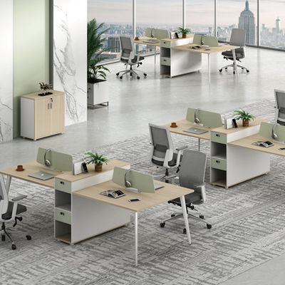 Gridlock Werknemer Workstation Office Set in Modern Design voor de efficiëntie van het ziekenhuis