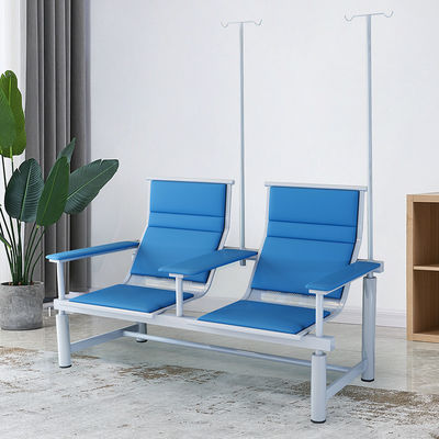 Commerciële meubels Wachtruimte van roestvrij staal Stoelen voor luchthavens en ziekenhuizen