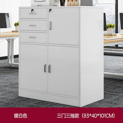 Structuur Verzamelstructuur Moderne kantoor houten laken met slot mobiele archiefkast