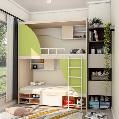 Ruimtebesparend hotelbed Modern minimalistisch bed met grote opslagruimte